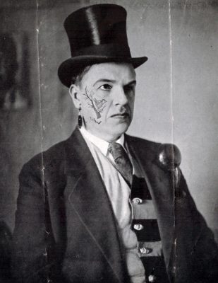 Футурист Давид Бурлюк. 1929 г. (Фото из архива Е.Д. Спасского)